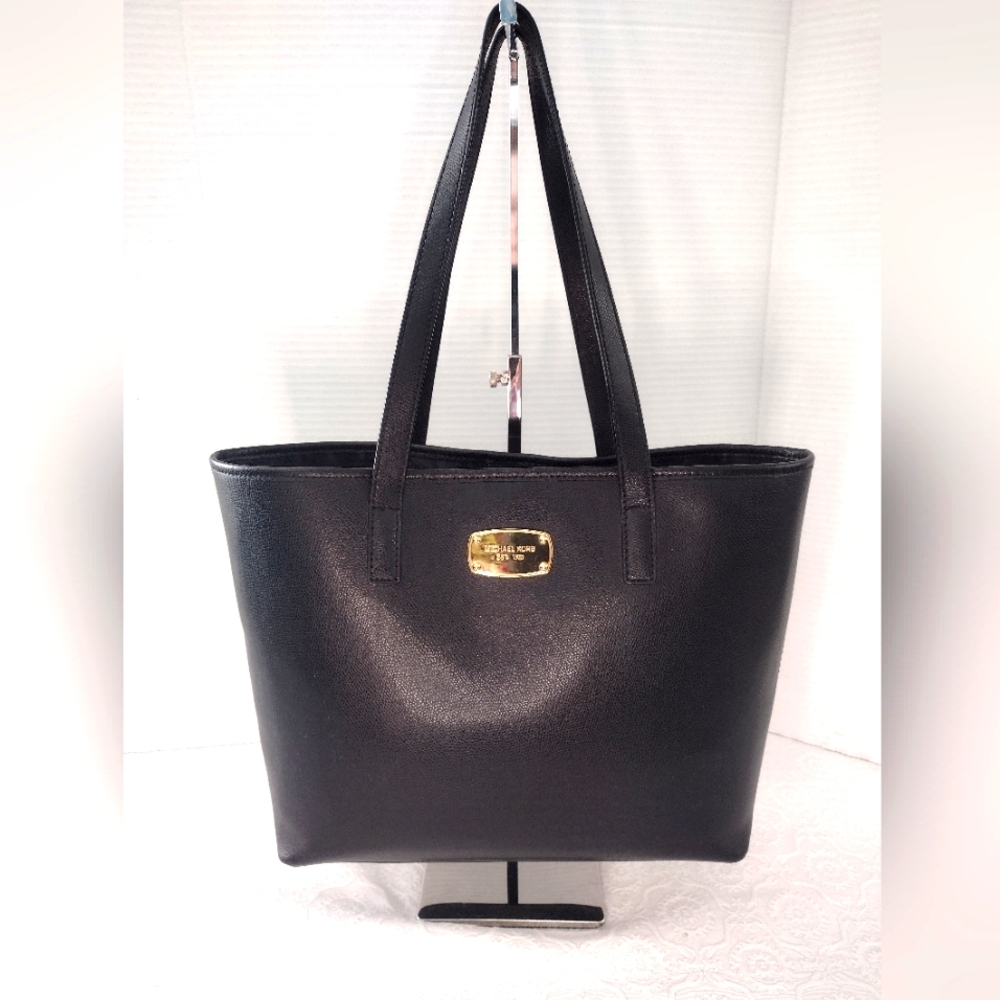 Michael Kors Black Leather Purse